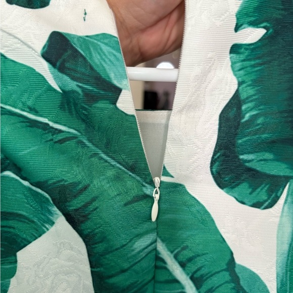 VESTIQUE palm print dress! Lined and size S Worn once! - Picture 5 of 5